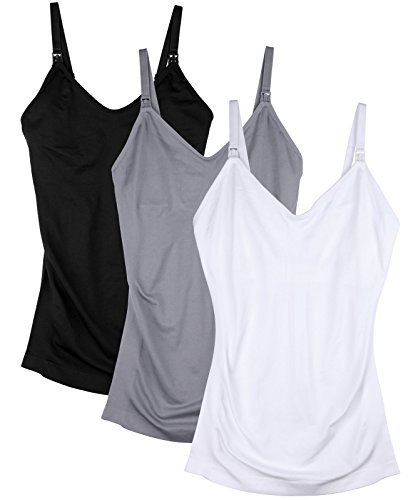Product Cover Womens Maternity Nursing Tank Cami for Breastfeeding with Adjustable Straps
