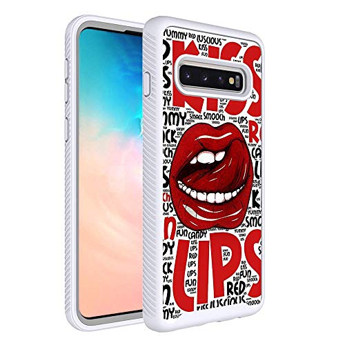 Product Cover SM SEVENMORE Samsung Galaxy S10 Full Body Protection Shockproof Case (White)