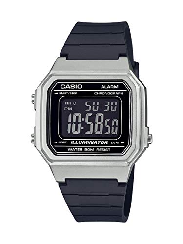 Product Cover Casio Men's Quartz Resin Strap, Black, 23.6 Casual Watch (Model: W-217HM-7BVCF)