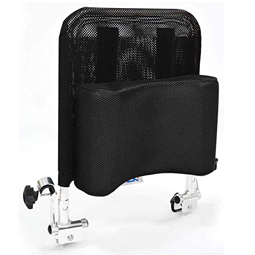 Product Cover Huapa Wheelchair Headrest Backrest,Headrest Neck Support Comfortable Seat Back Cushion U Type Pillow Adjustable Angle Low Repulsion Breathable Universal Wheelchair Accessories Toilet Chair(Black)