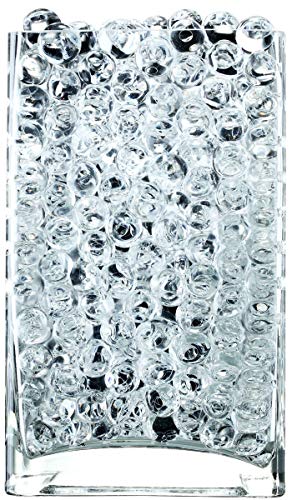 Product Cover NOTCHIS Upgraded 20,000 Vase Fillers Clear Water Beads, Floral Beads Gel Water Bead, Clear Water Pearls Vase Filler Bead for Wedding Centerpiece Decoration and Furniture Decorative