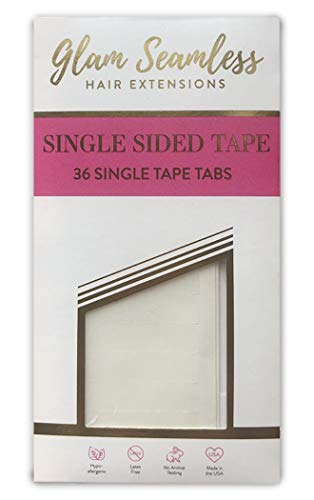 Product Cover Single Sided Tape for Hair Extensions, Replacement Tape for Tape in Hair Extensions - 36 Tabs Pack