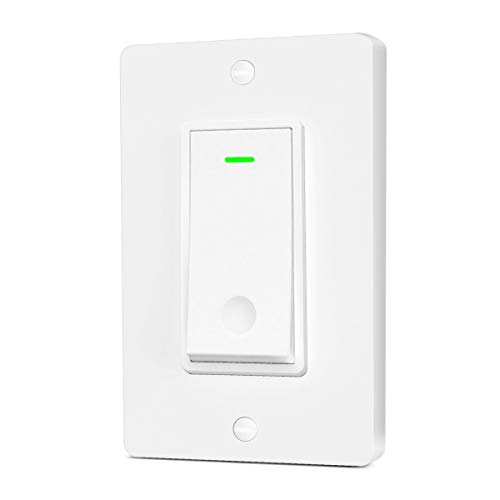Product Cover Aoycocr Smart Light Switch - Neutral Wire Required, 2.4Ghz Wi-Fi Light Switch, Works with Alexa, Google Assistant and IFTTT, Schedule, Remote Control, Single Pole, FCC Listed