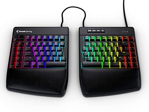 Product Cover KINESIS Gaming Freestyle Edge RGB Split Mechanical Keyboard (MX Brown)