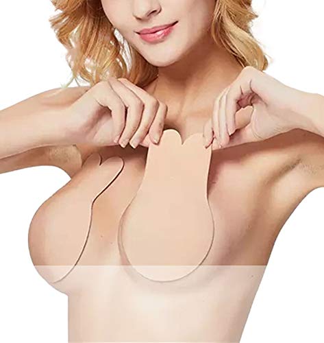 Product Cover Sticky bra, Nipple Covers Self Adhesive Freedom Bra Nippleless Paties Breast Lift Tapes Petals Strapless Backless Bra for Women,Stick on Bra