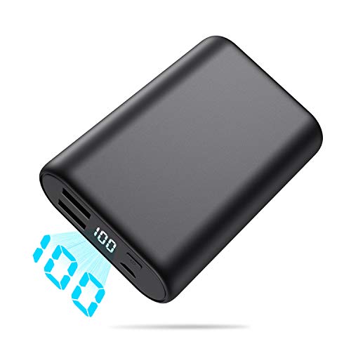 Product Cover Portable Charger, Ekrist 16800mAh Ultra-Compact Power Bank with LCD Display + 2 Port USB External Battery Pack, Smaller High-Speed Travel Charging, Cell Phone Backup for Samsung Galaxy/iPad/Smartphone