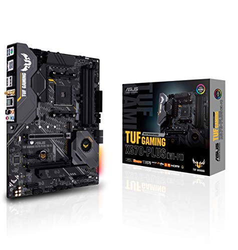 Product Cover ASUS AM4 TUF Gaming X570-Plus (Wi-Fi) ATX Motherboard with PCIe 4.0, Dual M.2, 12+2 with Dr. MOS Power Stage, HDMI, DP, SATA 6Gb/s, USB 3.2 Gen 2 and Aura Sync RGB Lighting