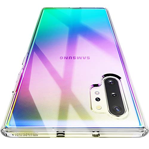 Product Cover Spigen Liquid Crystal Case Designed for Samsung Galaxy Note 10 Plus - Crystal Clear