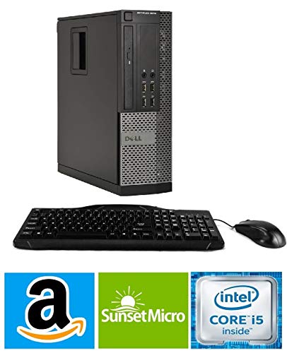 Product Cover Dell Optiplex 7010 Business Desktop Computer (Intel Quad Core i5-3470 3.2GHz, 16GB RAM, New 480GB SSD HDD, USB 3.0, DVDRW, WiFi, Windows 10) (Renewed)