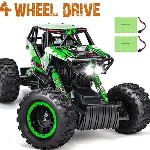 Product Cover DOUBLE E Dual Motors 1:12 Remote Control Car Rock Crawler 4WD Rechargeable Vehicles Off-Road Car