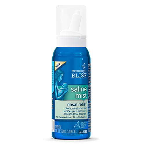 Product Cover Mommy's Bliss - Saline Mist Nasal Relief - 2.53 FL OZ Bottle