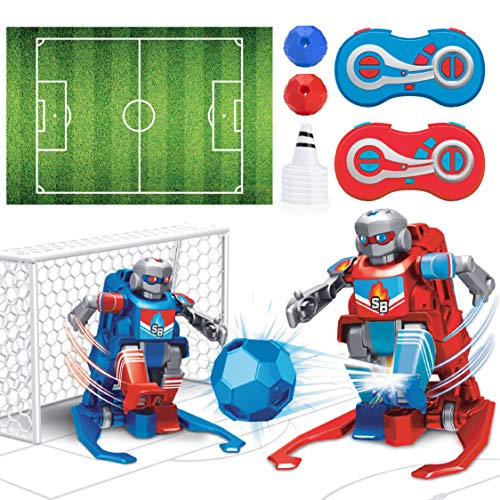 Product Cover USA Toyz Soccer Bots Robot Kids Toys - Soccer Robots for Kids, RC Game with 2 Remote Control Robot Toys (Red and Blue)