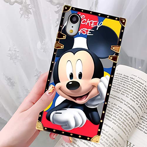 Product Cover DISNEY COLLECTION Phone Case Fit for iPhone XR (6.1 inch) Smile Mickey Luxury Fashion Cool Cartoon Cute Bumper Shockproof Cover