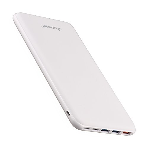 Product Cover Charmast Power Delivery Power Bank, 26800mAh PD Power Bank, 18W USB-C Portable Charger with Quick Charge 3.0 Compatible with MacBook/New Type-C iPad Pro/MacBook Air, iPhone, Pixel, Samsung-White