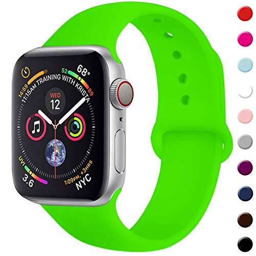 Product Cover TIMTU Sport Bands Compatible with Apple Watch 42mm 44mm, Womens Bands Compatible with iWatch 42mm/44mm, M/L Green