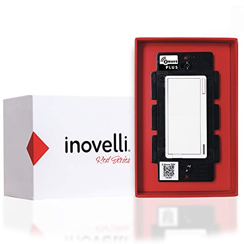 Product Cover Inovelli Z-Wave Switch (Red Series) | ZWave Light Switch Works with SmartThings | Energy Monitoring, Repeater, 3-Way Smart Switch Technology, LED RGB Notifications, Signal Indicator | Z-Wave Plus w/S2