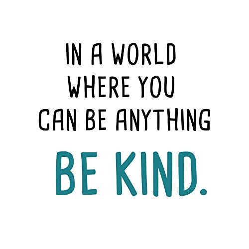 Product Cover GULIGULI in a World Where You Can Be Anything Be Kind-Inspirational Quotes Wall Decals-Vinyl Stickers for Bedroom Living Room School Office Home Decor