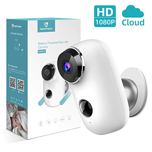 Product Cover HeimVision HMD2 Wireless Rechargeable Battery-Powered Security Camera, 1080P Video with 2-Way Audio, Night Vision, Waterproof Home Indoor/Outdoor WiFi Cameras with Cloud Service