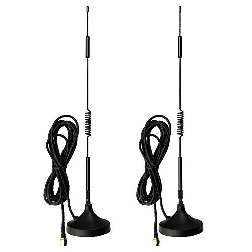 Product Cover (2Pack) SMA Antenna 4G LTE 12Dbi 700-2700MHz Cellular Antenna Magnet Mount 4g Antenna 12Dbi 4G LTE CPRS GSM 2.4G WCDMA 3G by EJOYS