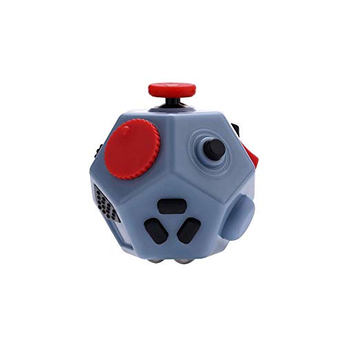 Product Cover UOOE Fidget Cube,12 Side Fidget Cube,Mini Fidget Toys Relief Stress and Anxiety Depression Anti for Kids and Adults with ADD, ADHD, OCD, Autism