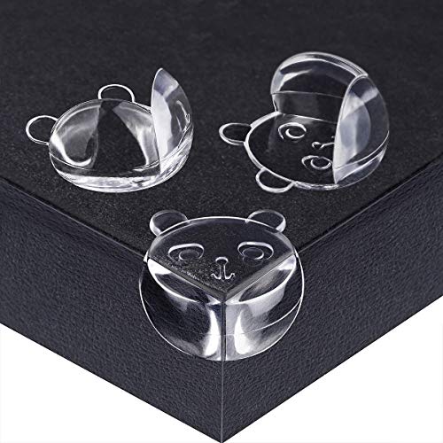 Product Cover Corner Protectors For Kids 20 Packs, ZODDLE Small Clear Baby Corner Guards, Safety Corners Desk Protector, Child Corner Guards For Table Furniture
