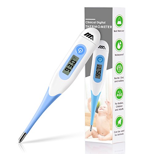 Product Cover Thermometer for Fever, Digital Thermometer Baby Thermometer Armpit and Oral Thermometer for Kids Baby Adults, Medical Thermometer