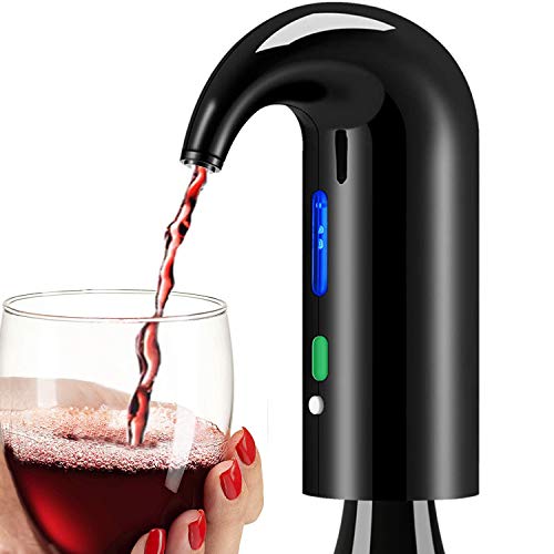 Product Cover Wine Aerator Electric Wine Decanter Best Sellers One Touch Red -White Wine Accessories Aeration Work with Wine Opener for Beginner Enthusiast - Spout Pourer - wine preserver