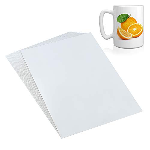 Product Cover WXJ13 A4 Size 22 Sheets Clear Waterslide Decal Paper for Inkjet Printer, Water-Slide Transfer Transparent Printable Paper Sheets