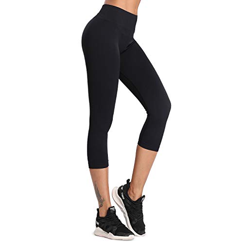 Product Cover ZINRAY Women's Yoga Pants, High Waist Tummy Control Seamless Running Pants