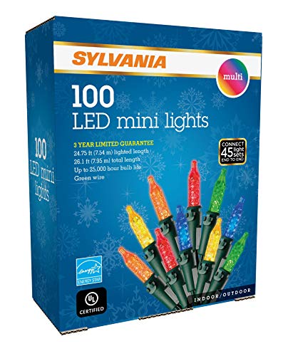 Product Cover SYLVANIA LED Mini Christmas Lights, Multi