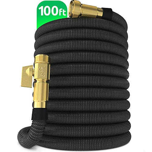 Product Cover Nifty Grower 100ft Garden Hose - New Expandable Water Hose with Double Latex Core 3/4