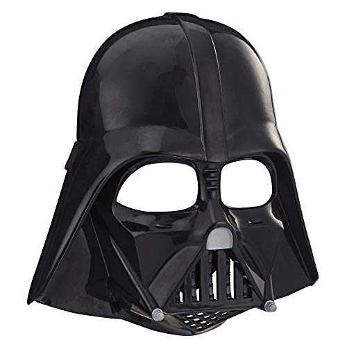 Product Cover Star Wars Darth Vader Mask for Kids Roleplay & Costume Dress Up, Toys for Kids Ages 5 & Up