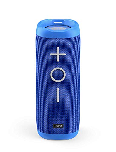 Product Cover Tribit StormBox Bluetooth Speaker - 24W Portable Speaker, 360° Surround Sound, Enhanced Bass, Wireless Dual Pairing, IPX7 Waterproof, 20-Hour Playtime, 66ft Bluetooth Range Outdoor Speaker (Blue)