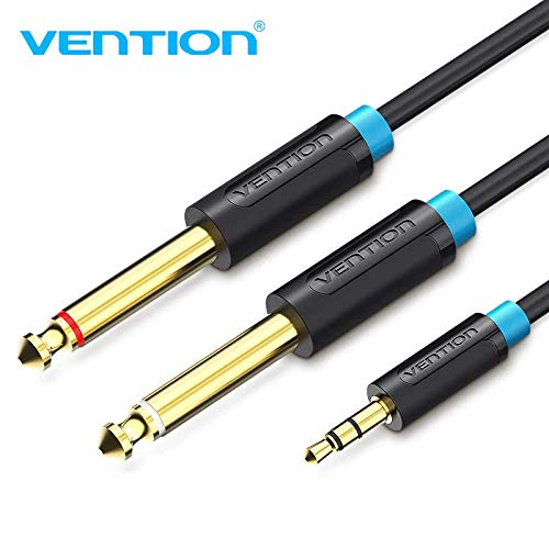 Product Cover VENTION Stereo 3.5 MM to Dual 6.5 MM TRS Mono Aux Cable (2 Meter)