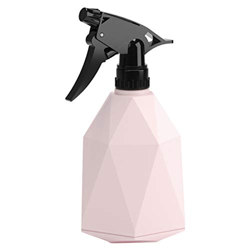 Product Cover Plastic Spray Bottle, Pressure Watering Can, Plant Mister, Water Spray Bottle with Adjustable Nozzle, 0.6L/20oz Handheld Spray Bottles for Outdoor Indoor Garden, Plants, Cleaning Solutions (Pink)