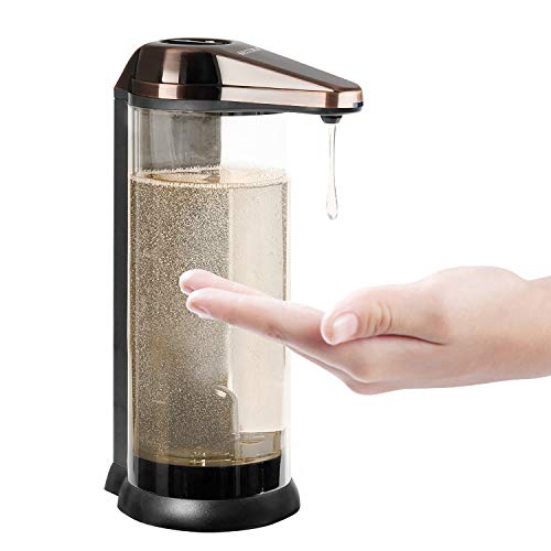 Product Cover Secura 17oz / 500ml Premium Touchless Battery Operated Electric Automatic Soap Dispenser w/Adjustable Soap Dispensing Volume Control Dial (Antique Copper)
