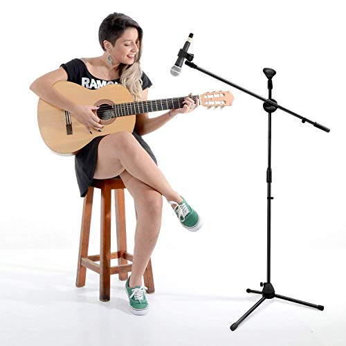Product Cover Mustang Microphone Angle Roller Stand (Black)