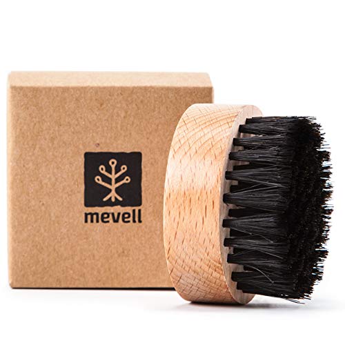 Product Cover Mevell Cleaning Scrub Brush for Cutting Boards and Butcher Blocks, Also Good for Cast Iron, Counter Tops, Dishes and Wood Utensils
