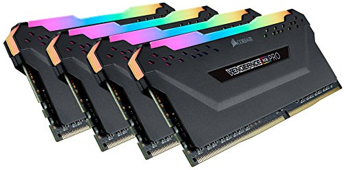 Product Cover Corsair Vengeance RGB Pro 32GB (4x8GB) DDR4 3600 (PC4-28800) C18 Desktop Memory - Black