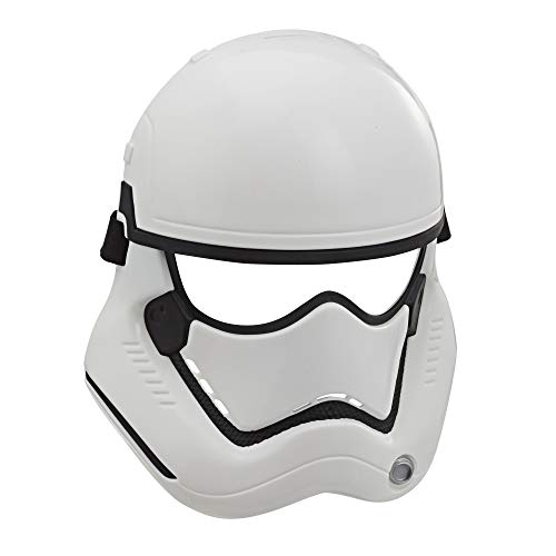Product Cover Star Wars First Order Stormtrooper Mask for Kids Roleplay & Costume Dress Up, Toys for Kids Ages 5 & Up