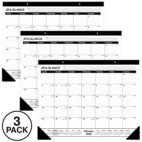 Product Cover AT-A-GLANCE 2020 Desk Calendars, Desk Pads, 21-3/4