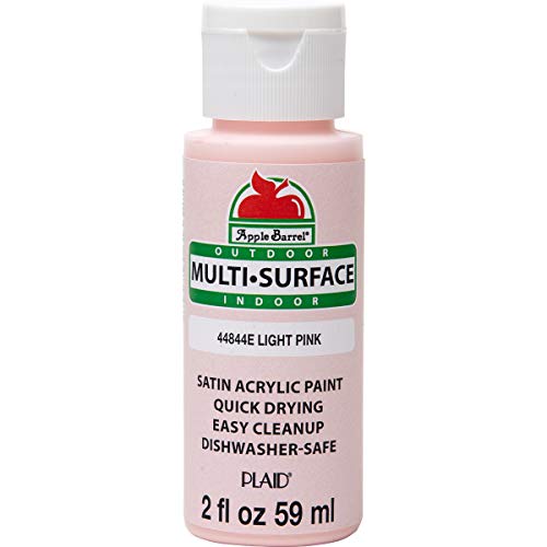 Product Cover Apple Barrel 44844E Multi Surface Acrylic Paint, 2 oz, Light Pink