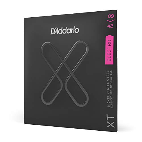 Product Cover D'Addario XT Nickel Plated Steel Electric Guitar Strings, Super Light (09-42)