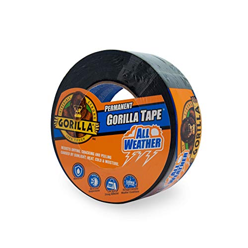 Product Cover Gorilla All Weather Outdoor Waterproof Duct Tape, UV and Temperature Resistant, 1.88