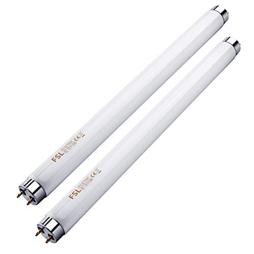 Product Cover Kensizer 2-Pack 20 Watt UVA Light Bulbs T8 Fluorescent Light Tube Replacement for Electric Bug Zapper