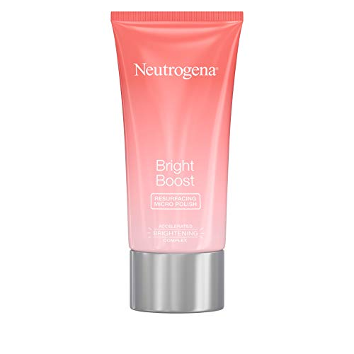 Product Cover Neutrogena Bright Boost Resurfacing Micro Polish Facial Exfoliator with Glycolic and Mandelic AHAs, Gentle Skin Resurfacing Face Cleanser for Bright & Smooth Skin, 2.6 fl. oz