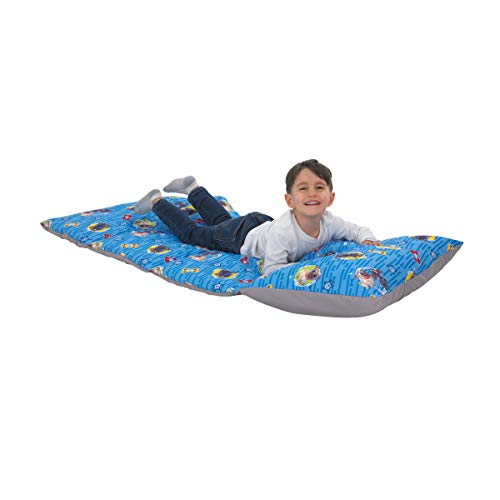 Product Cover Disney Puppy Dog Pals - Blue, Grey, Yellow & Red Deluxe Easy Fold Toddler Nap Mat