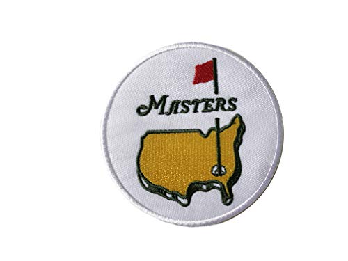 Product Cover Hipatch Augusta Masters Golf Big Embroidered Patch Iron on Logo Vest Jacket Cap Hoodie Backpack Patch Iron On/sew on Patch