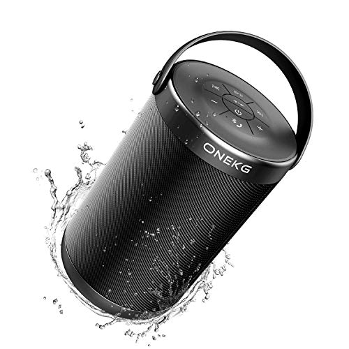 Product Cover Portable Bluetooth Speaker ONEKG Stream - 20W Extra Loud Volume Deep Bass Dual Pairing Wireless Speaker w/Dual EQ Selection| 360° Full Surround Sound, Waterproof IPX5, 10 Hours Playtime