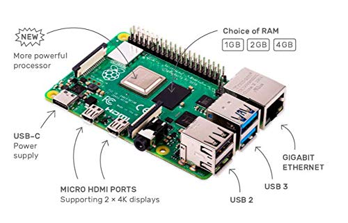 Product Cover Raspberry Pi 4, 4GB RAM, Your Tiny, Dual-Display, Desktop Computer